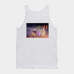 Young Asian girl dance performer on stage 2 Tank Top